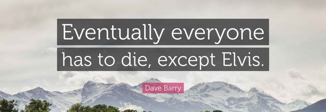 ELVIS vous avez dis ELVIS