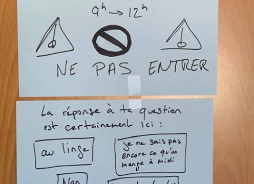 Voilà, c'est noté!