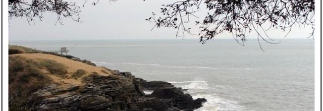 Pêcherie plage du Porteau à Pornic