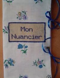 nuancier brodé