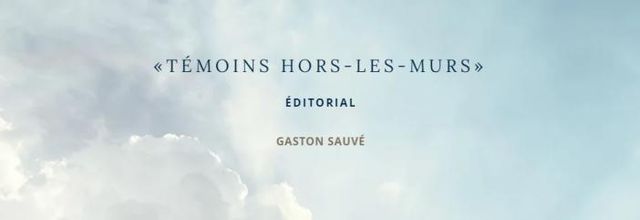 Témoins hors - les - murs - Chemins Franciscains