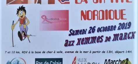 RDV à Marck le 26 octobre pour la Ch'tite nordique