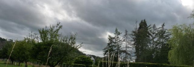 Balade hier en fin de journée