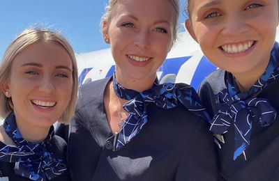 Hôtesses d'Airlink 