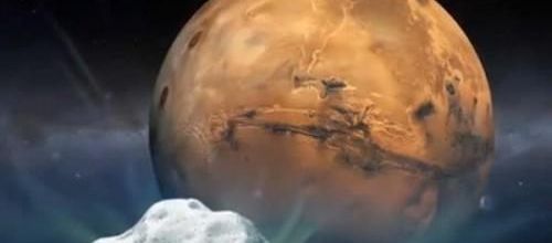 La comète géante qui menace de percuter la planète Mars en Octobre 2014...