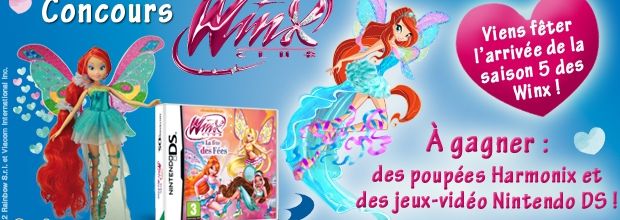 La Bibliothèque Rose : Jeu-concours Winx Club Saison 5 !