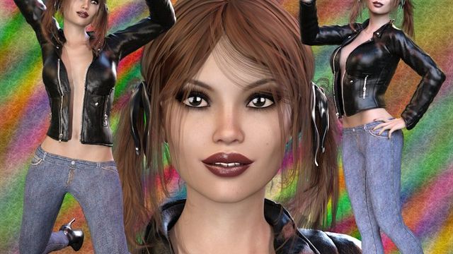 Vanessa "Bad girl" (tube femme)