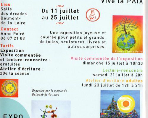 Expo "Vive la Paix"