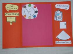 Un lapbook en allemand