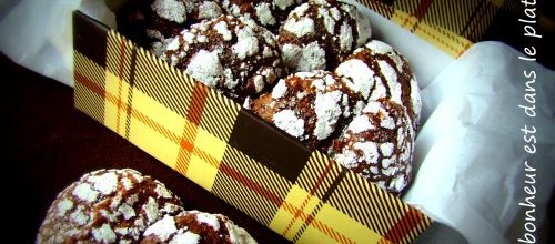 Craquelés au chocolat