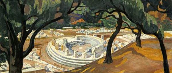 Le peintre Constantinos Maleas * Κωνσταντίνος Μαλέας