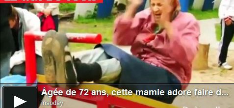 A 72 ans, cette mamie fait de la musculation