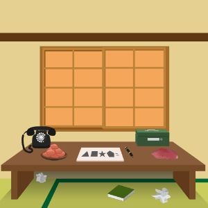 Find the Escape-Men 34: in the Four and a Half Tatami Room at Dusk