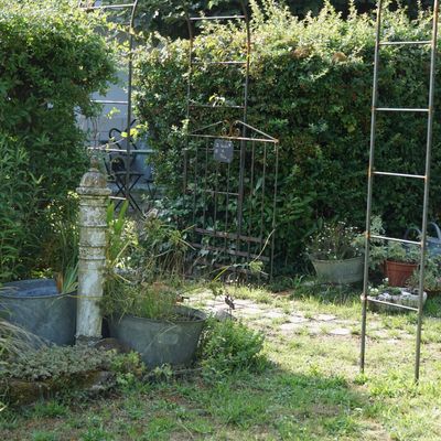 L'entrée du jardin