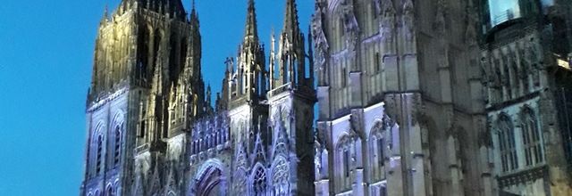 Son et lumière sur la cathédrale de Rouen