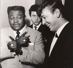 photo gene vicent +fats domino 
