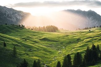 Les majestueuses Dolomites ... 