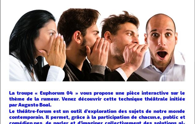 Mer 7 MAI THEÂTRE FORUM - Mézien