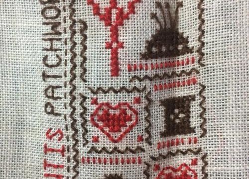 Petite broderie de Noël