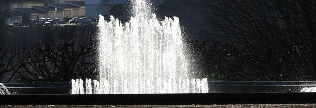 les jets d'eau à Limoges 