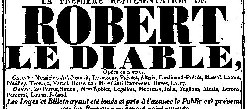1831-1841  La décennie légendaire.