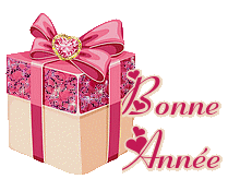 Carte de fin d' année, nouvel an, voeux,signature,blinkie