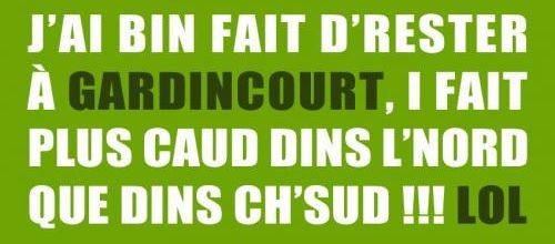 I fait caud hein !!