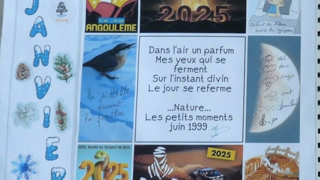 Le journal des mois : Janvier 2025