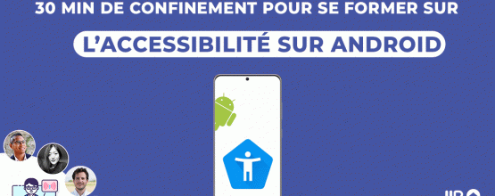 Webinars JIB : accessibilité IOS / Android / Smartphone et handicap moteur 