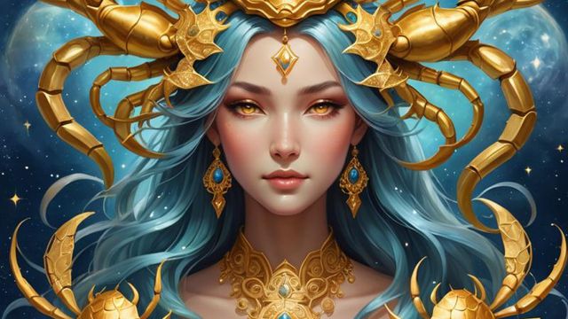Femme 4 signe du zodiaque cancer (I.A)