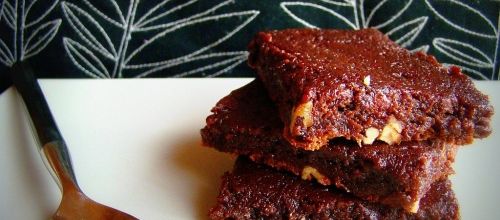 Brownie fondant choco-caramel & noix de pécan