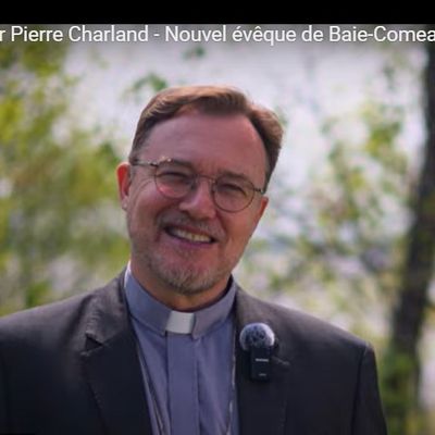 Vidéo témoignage * Consécration de Pierre Charland ofm, comme Évêque à Baie-Comeau