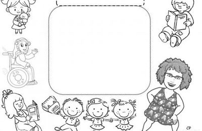 Coloriage de rentrée