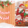 joyeux Noël, blinkie gif anime, carte joyeux NOËL