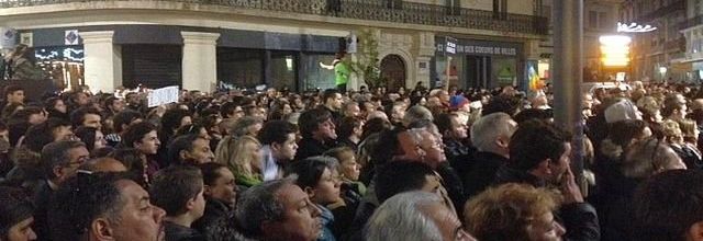 Nouveau dérapage de Robert Ménard lors de l'hommage aux victimes de Charlie Hebdo (Confirmation de FR3 Languedoc-Roussillon) 