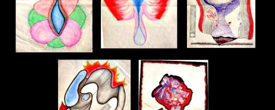 Dessins médiumniques- de nouveaux croquis par F.
