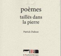 13 poèmes taillés dans la pierre