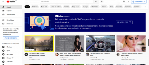 YouTube prend soin de vous