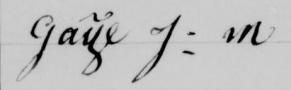 Martin-Joseph Gaye et Marie Catherine Josephine Dor