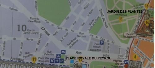 MONTPELLIER OUEST, jardin des plantes, arc de triomphe