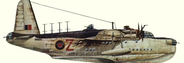 Cockpit du Bombardier S25 Short Sunderland 