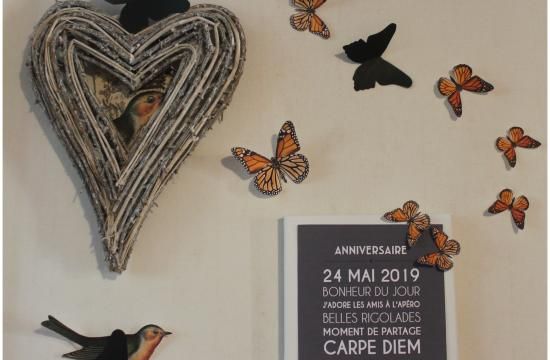 Déco / Envolée de papillons