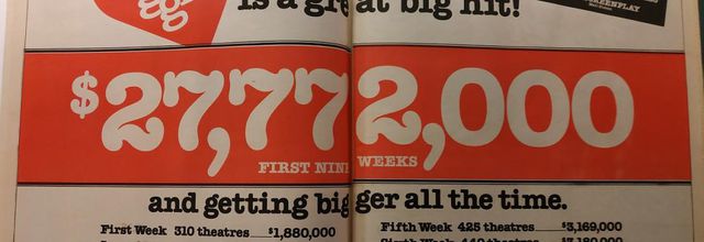 BOX OFFICE USA DU 1er DECEMBRE 1977 AU 7 DECEMBRE 1977