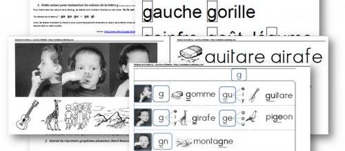 Comprendre les valeurs de la lettre g