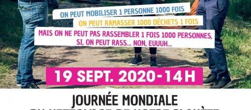 JOURNEE MONDIALE DE NETTOYAGE DE NOTRE PLANETE
