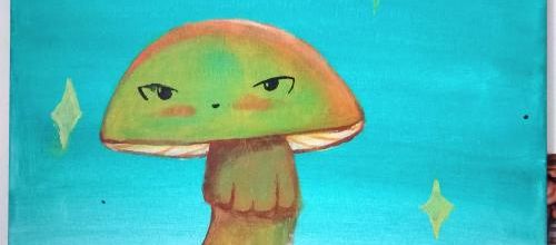 Première peinture introductive !