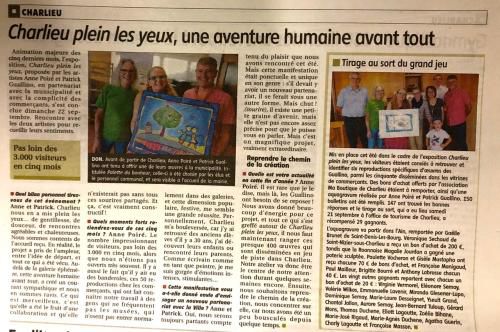 "Des œuvres colorées inondent la ville"