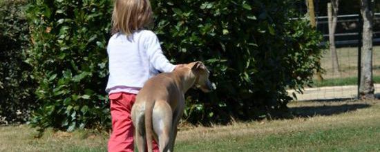 Clémence et "son chien"...Romeo