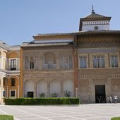 Le 24 août 2022 : L'Alcazar, le palais - Un certain chêne vert