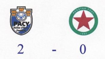 12 juillet 2008 : PACY/RED STAR (2-0)